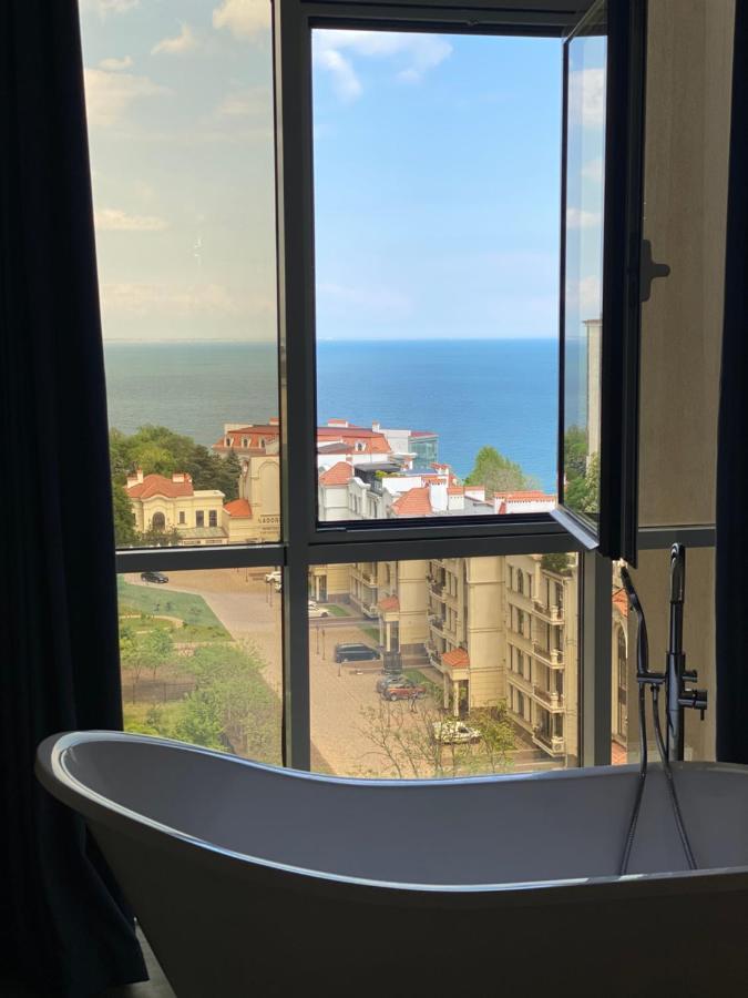 Vip Apartments With Sea View In Odessa Exteriör bild